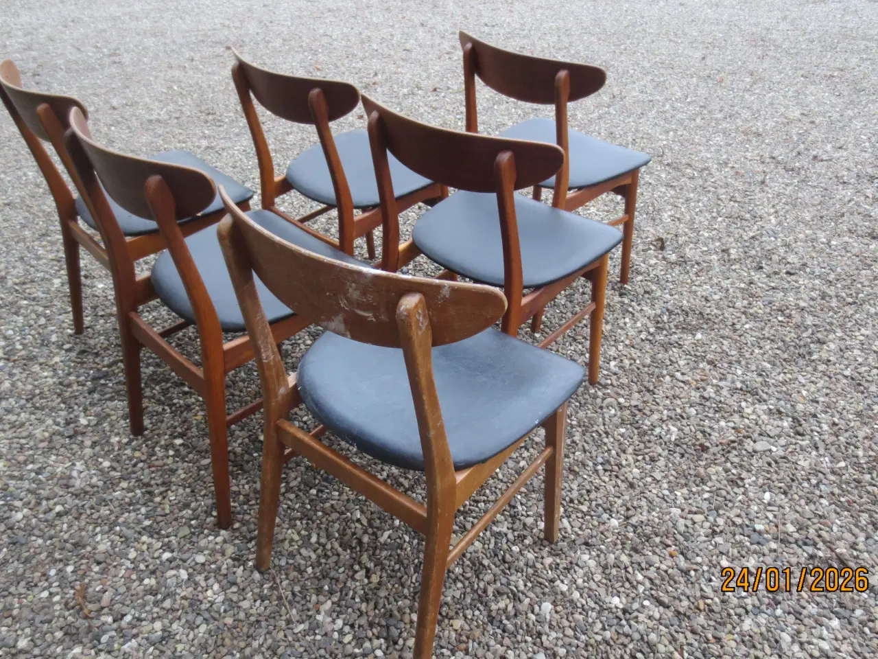 Billede 2 - 6 stk Teak stole Farstrup Model 210