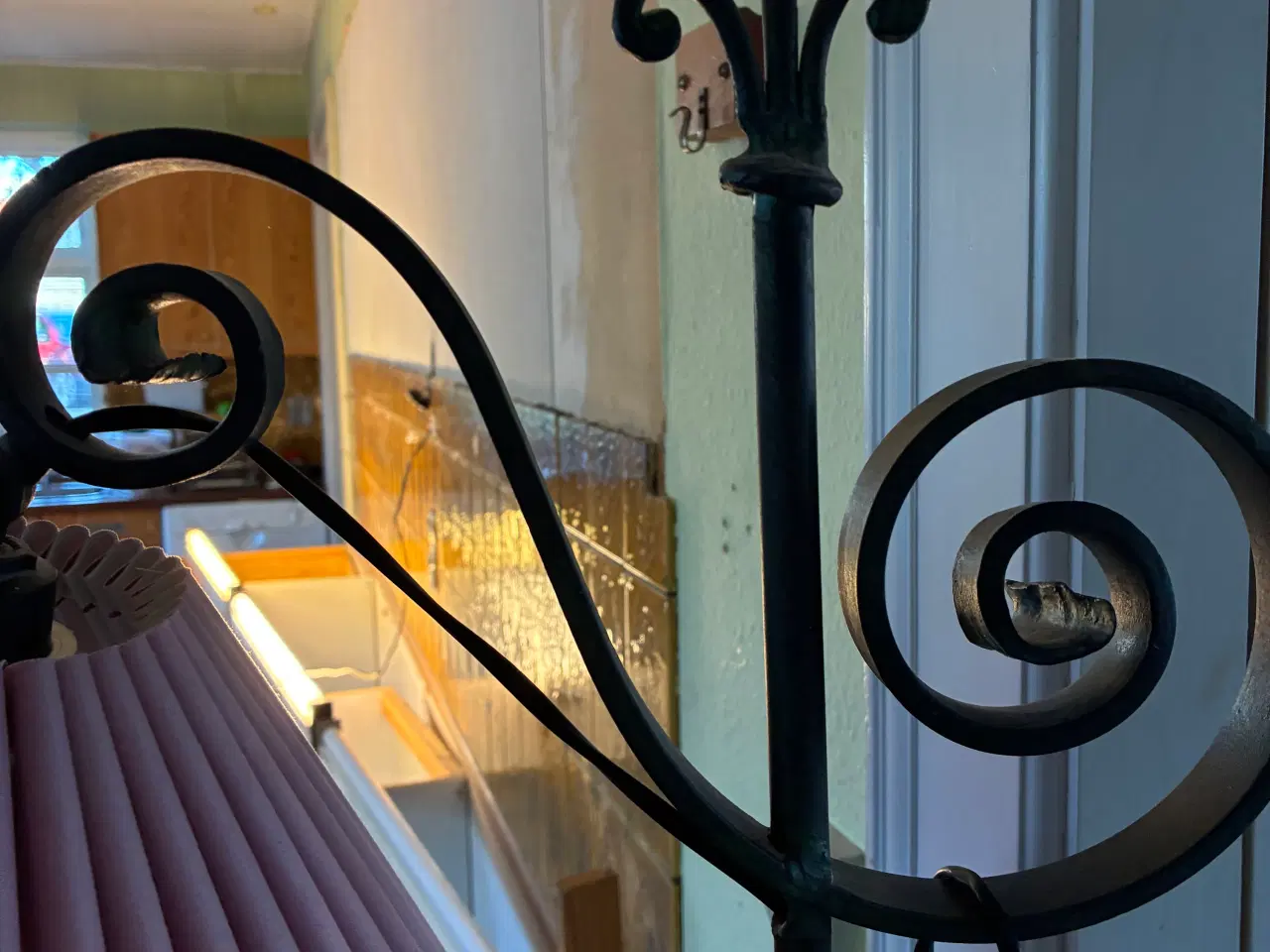 Billede 3 - Smedejern standerlampe