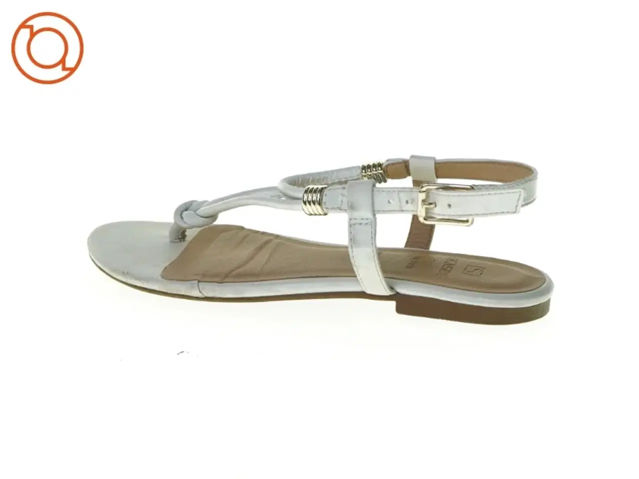 Billede 5 - Hvide sandaler med remme fra Seaside (str. 35)