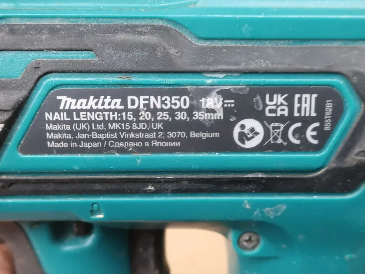 Billede 4 - Bajonetsav, multicutter mv. MAKITA Model: DTM 51, DFN 350, DJR 187, DJV 181, DC18RC