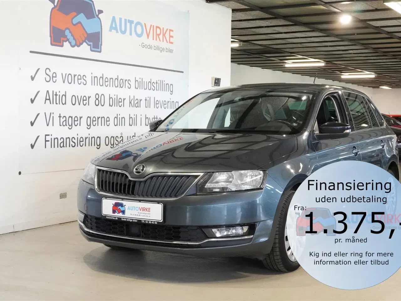 Billede 1 - Skoda Rapid Spaceback 1,0 TSI Ambition 110HK Stc 6g