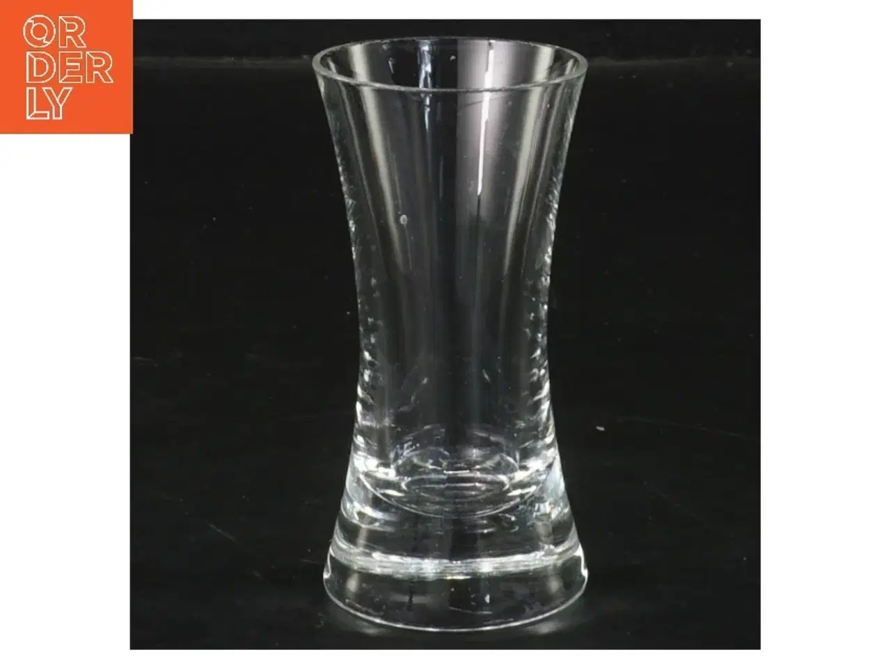 Billede 1 - Lille glasvase (str. 8,5x4,5 cm)
