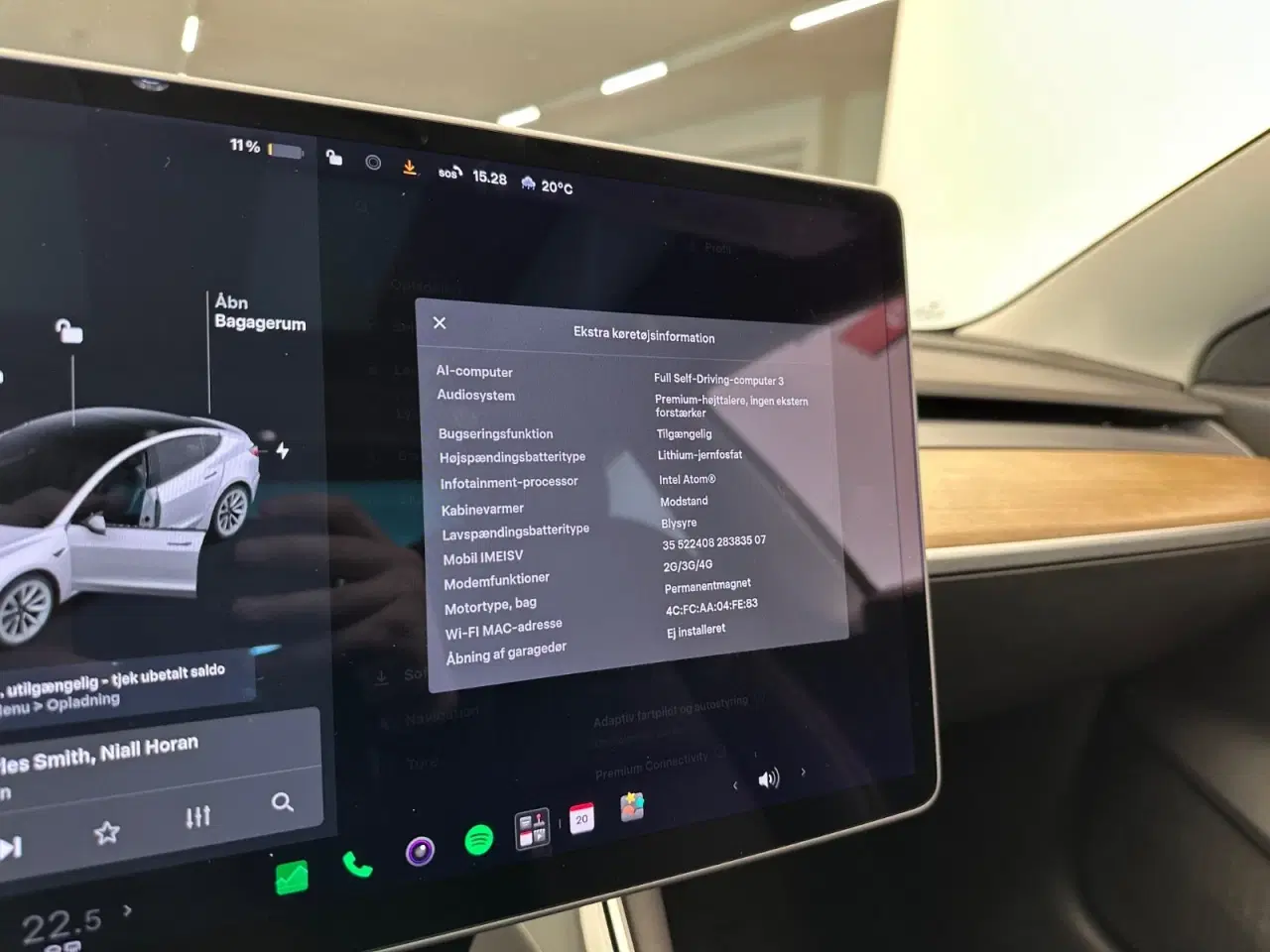 Billede 20 - Tesla Model 3 Standard Range+ RWD