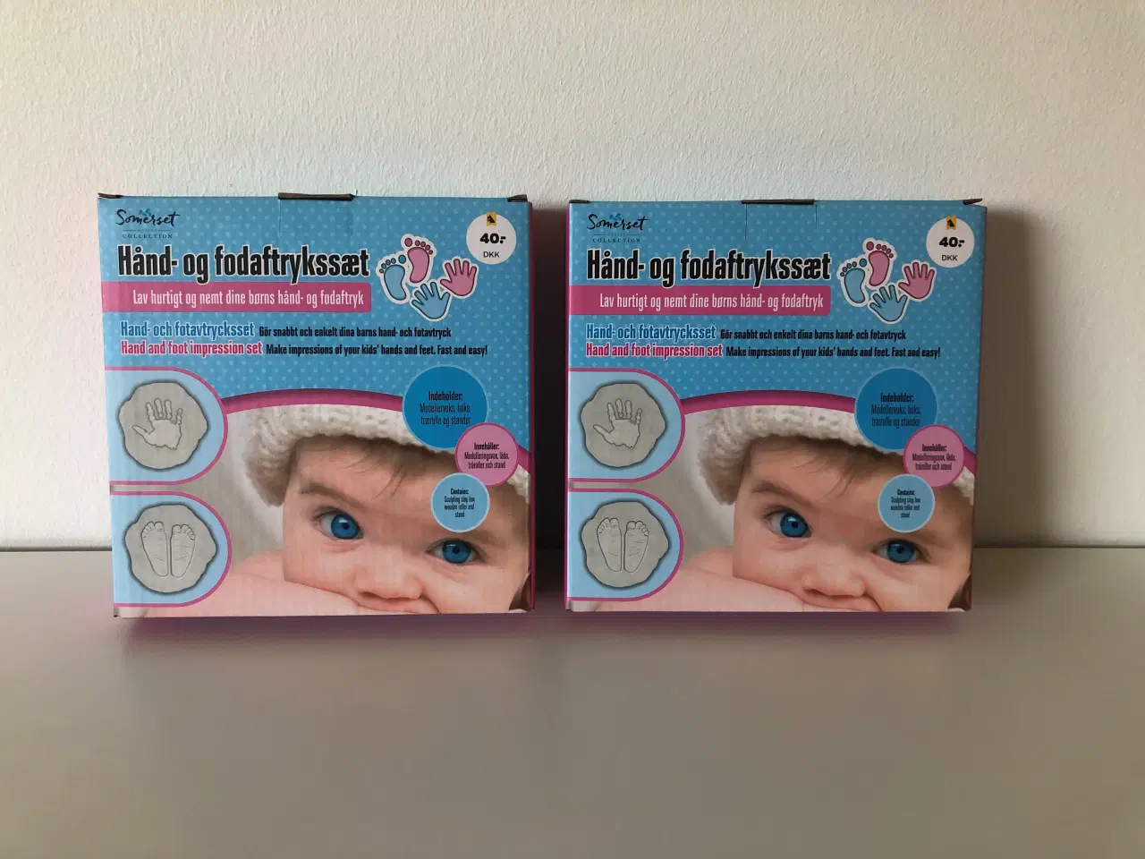Billede 1 - Hånd + fodaftryk sæt