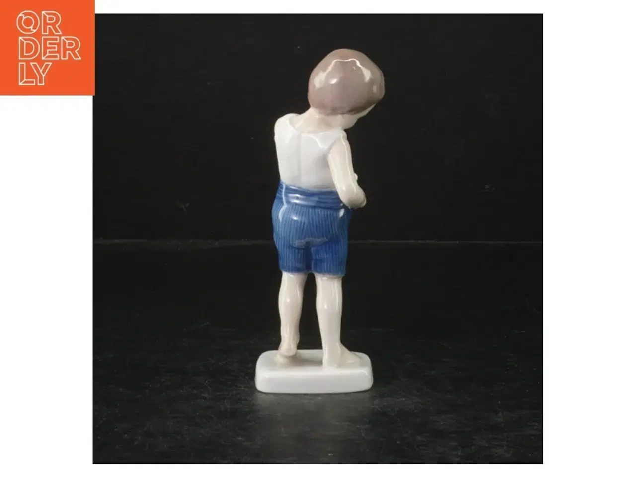Billede 2 - Porcelænsfigur af dreng fra B&G (str. 16 cm)