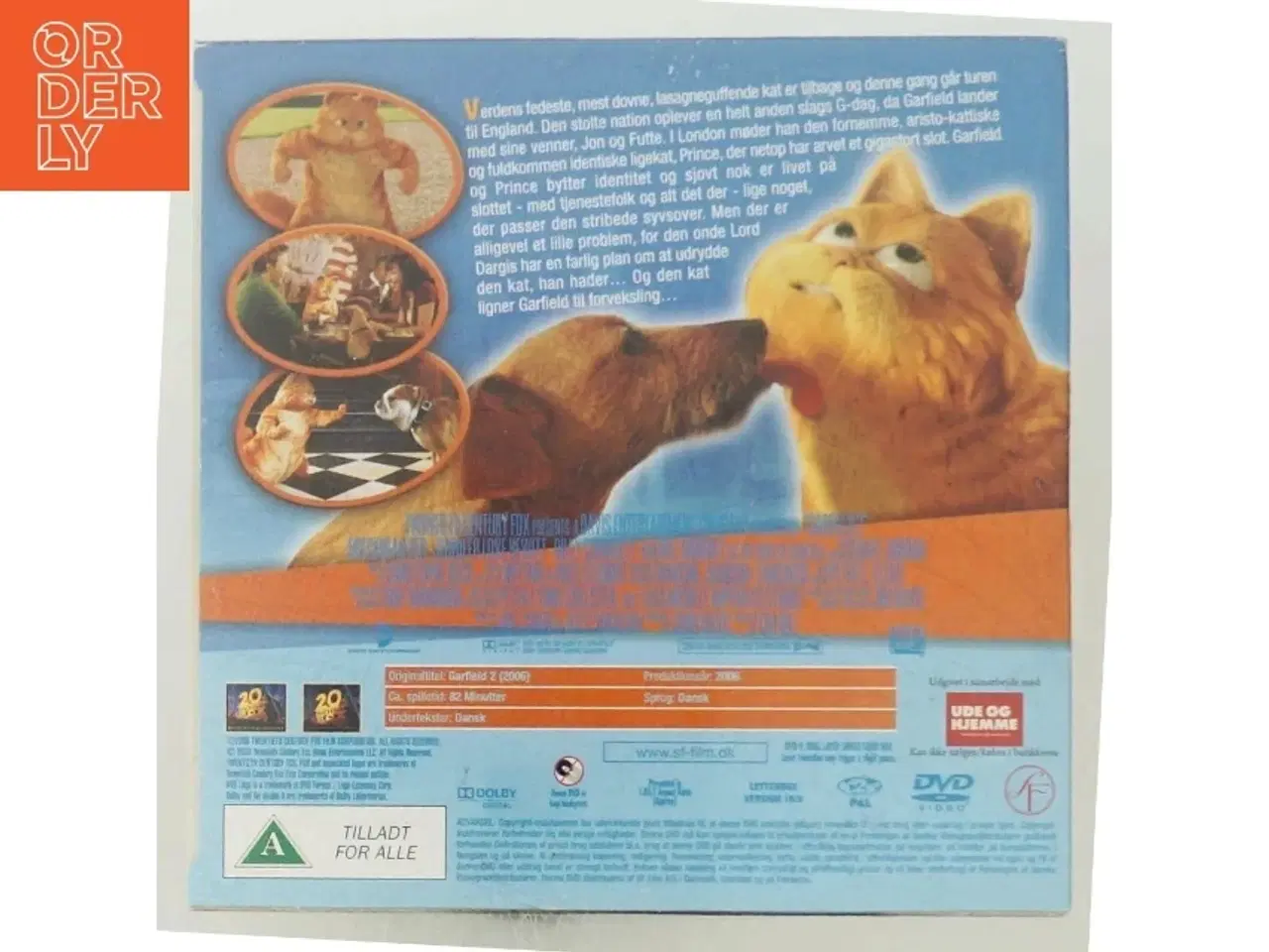 Billede 3 - Garfield 2 DVD fra 20th Century Fox (str. Standard DVD-størrelse)
