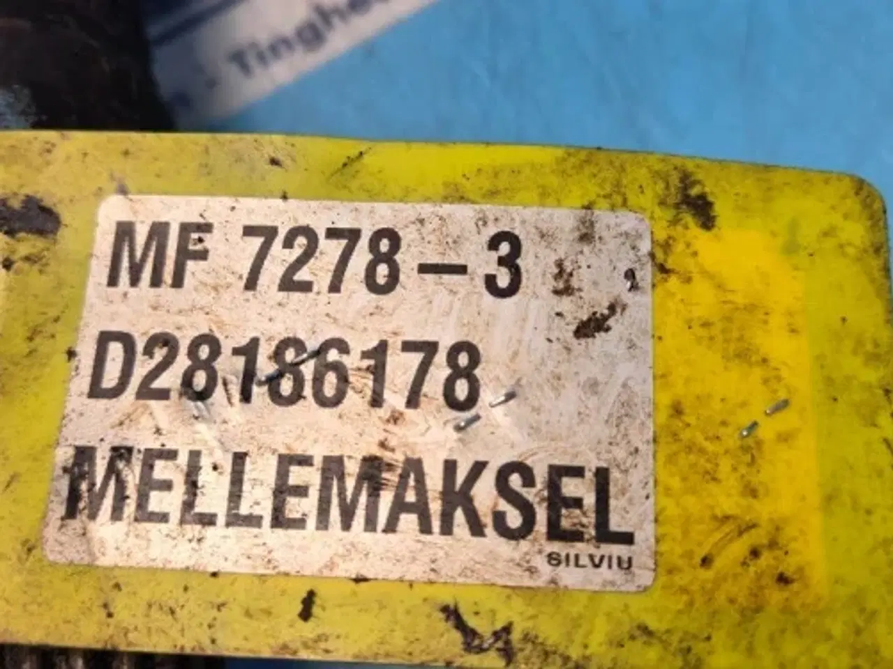 Billede 2 - Massey Ferguson 7278 Drivaksel 28186178