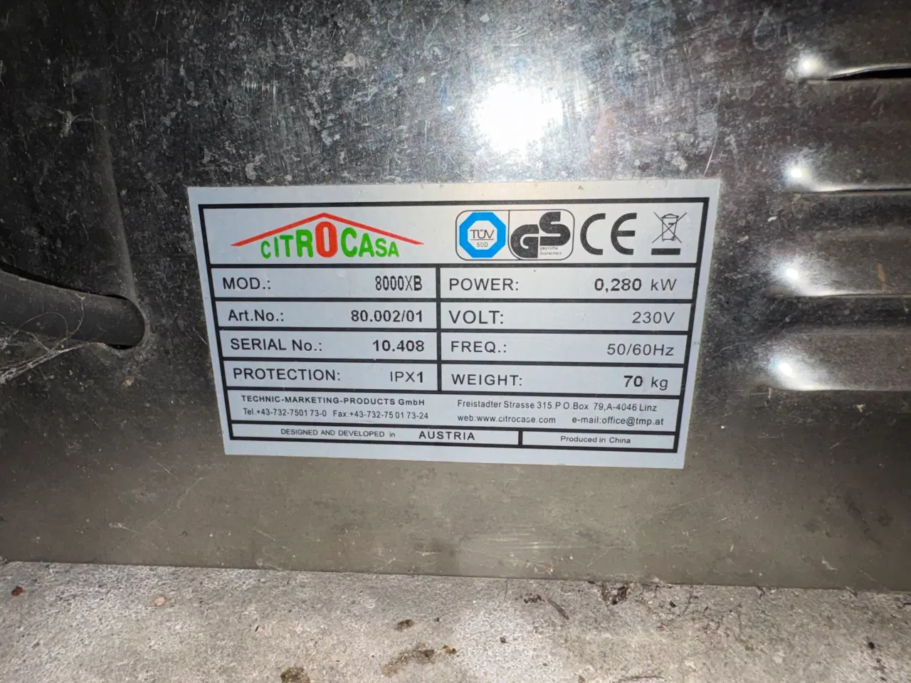 Billede 2 - Professionel juicepresser