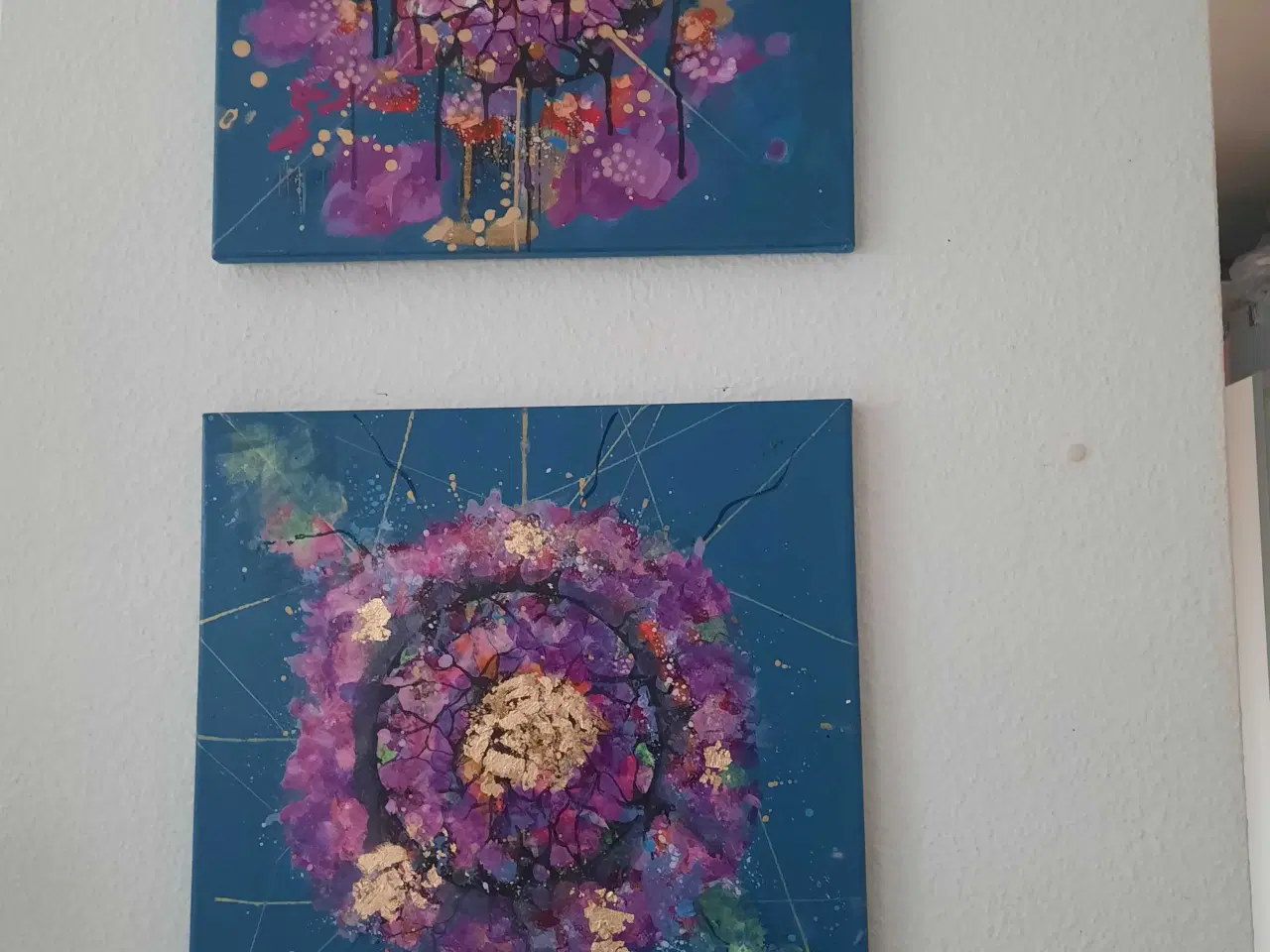 Billede 10 - Akrylmaleri på lærred 40x40 cm 