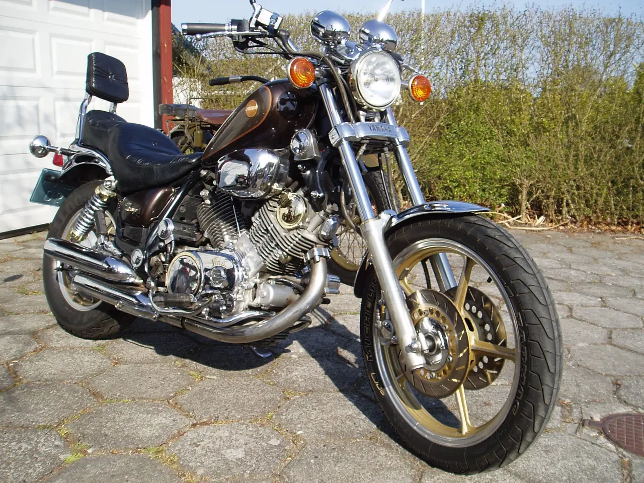 Billede 1 - Yamaha XV1000 - Guld Virago