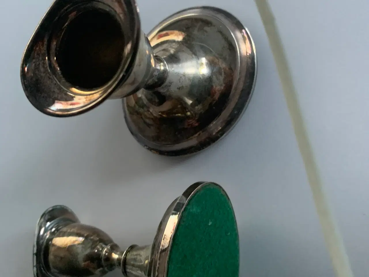 Billede 3 - Sølv Lysestager