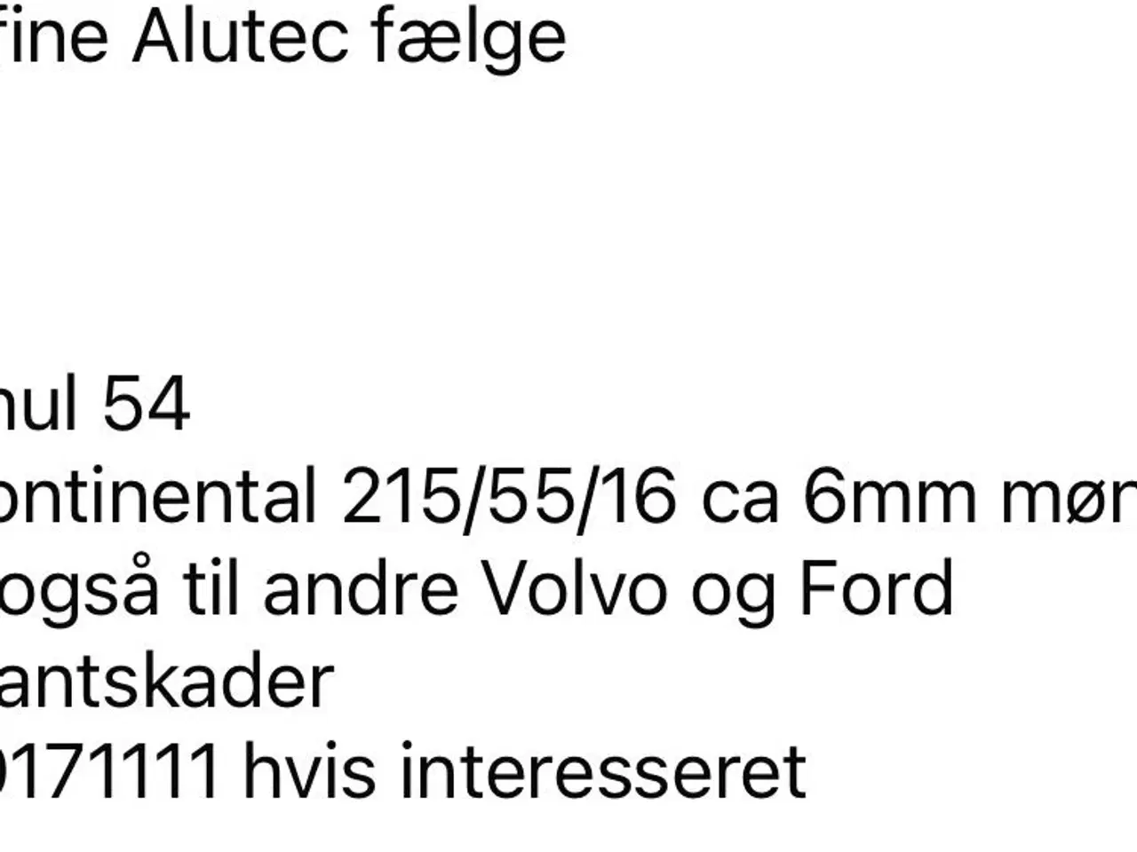 Billede 2 - 4 volvo hjul