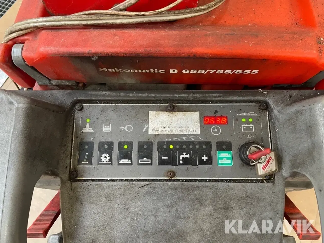 Billede 8 - Gulvvasker Hako Hakomatic B 655 med lader