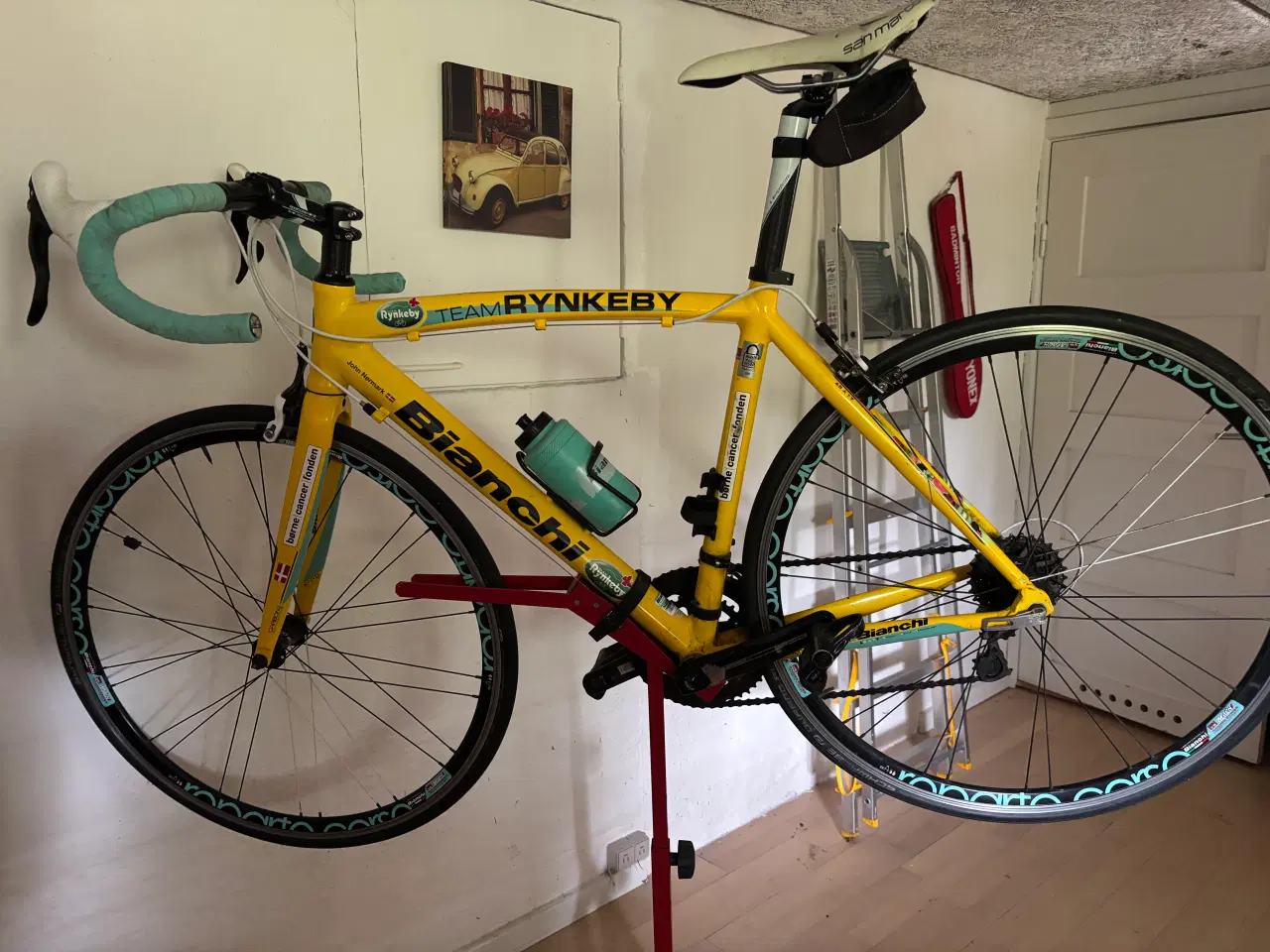 Billede 2 - Racercykel Bianci via Nirone 7 - Team Rynkeby