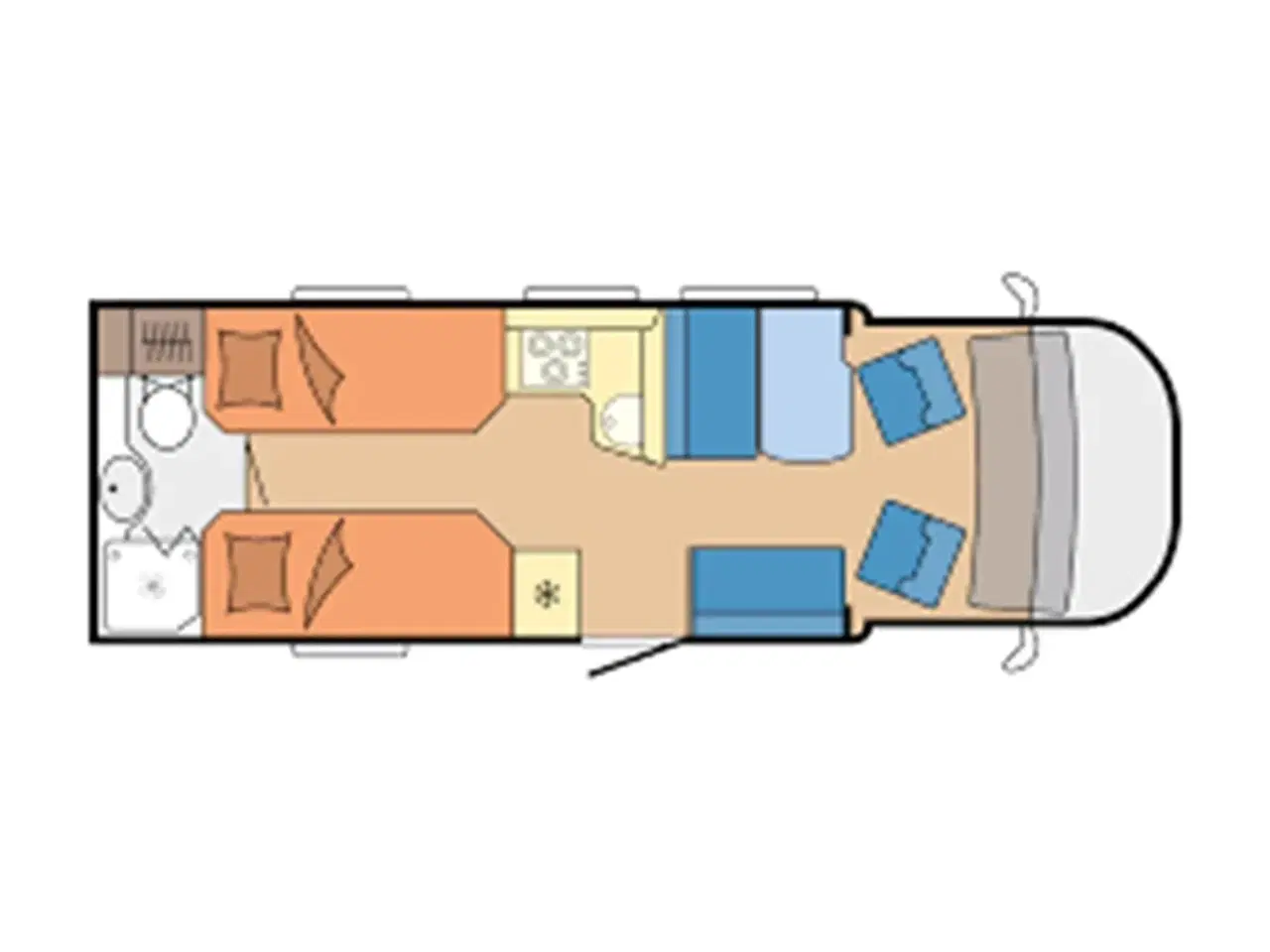 Billede 5 - 2017 - Hobby Optima De Luxe T70 E aut.