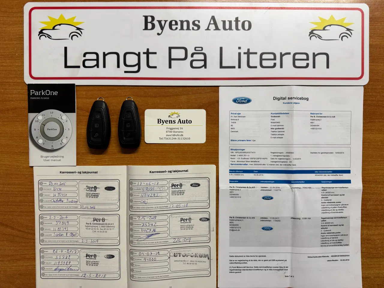 Billede 4 - Ford C Max Nysyn Meget pæn extrem vedholdt