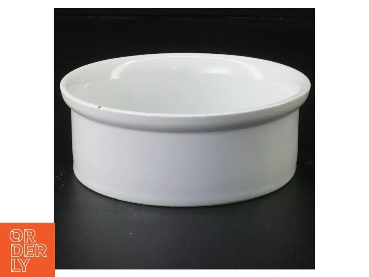 Billede 1 - Hvid porcelænsskål (str. 13 x 5 cm)