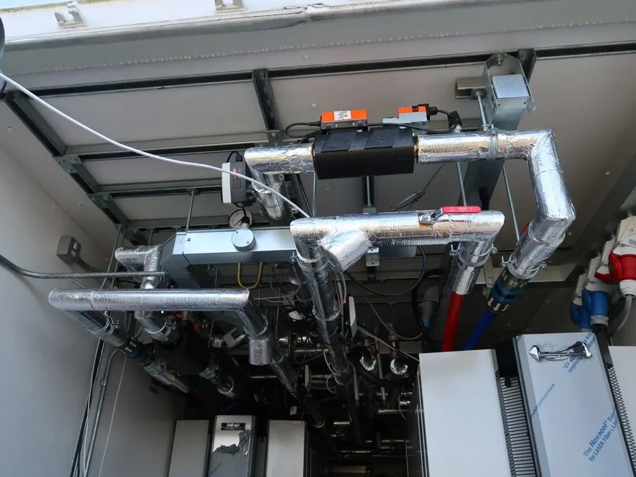 Billede 64 - 20 fods isolering container indrettet som testcenter af overskudsvarme (læs beskrivelse)