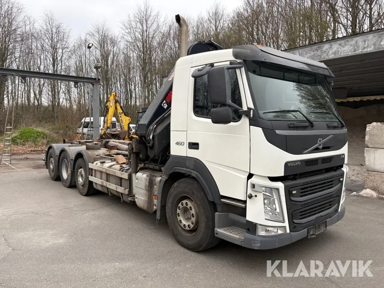 Billede 5 - Lastbil Volvo FM-460 med HIAB kran & 21 tons kroghejs