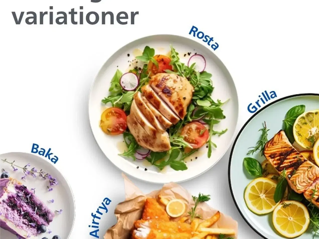 Billede 7 - Airfryer Philips NA353/10 - Hvid, 9 l