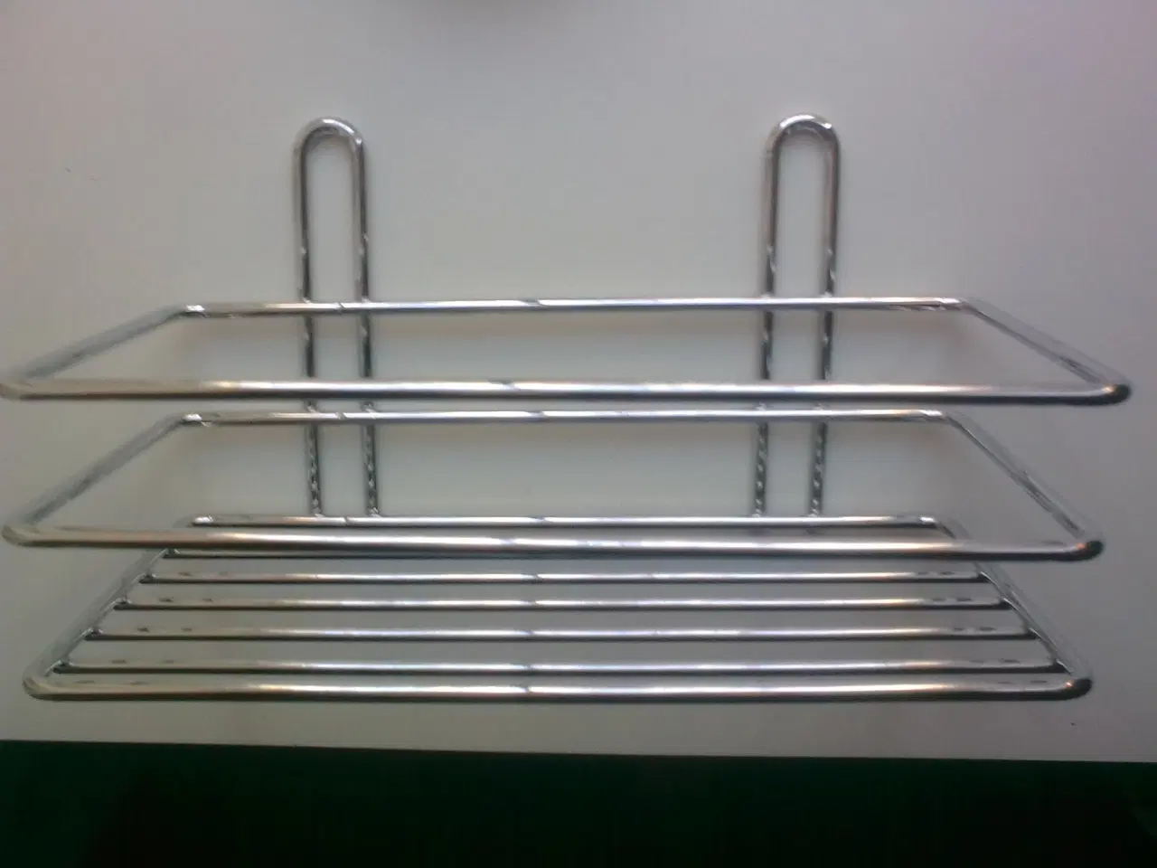 Billede 4 - String krom helblank stål hylde