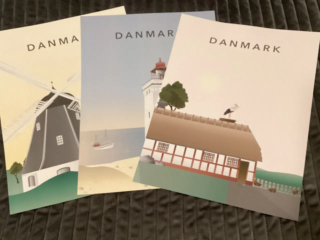 Billede 1 - Danmark plakater 30x40 cm