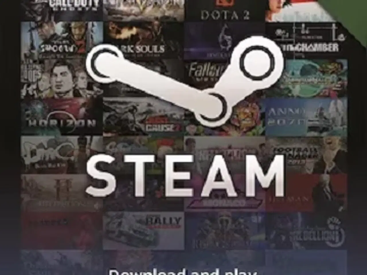 Billede 1 - Steam Gift Card 100 USD - Steam Key