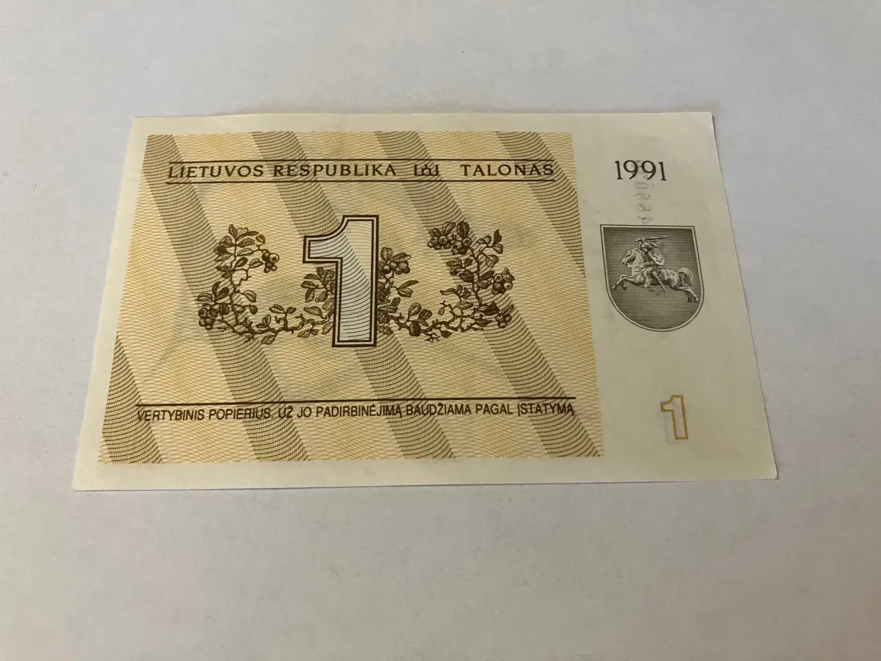 Billede 1 - 1 Talonas 1991 Lithuania