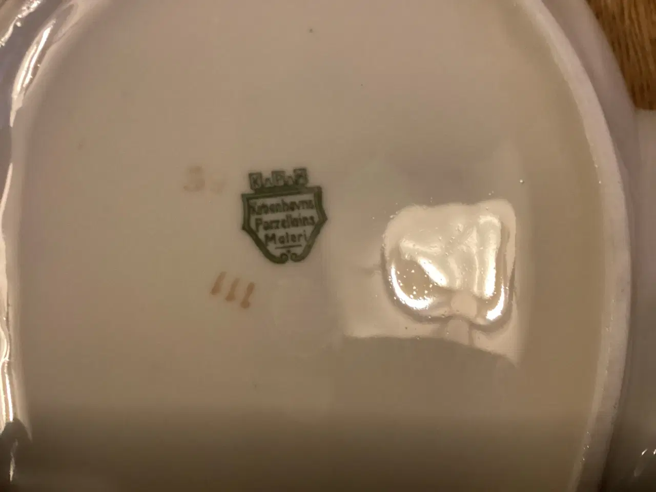 Billede 6 - Grøn vallø Københavns porcelæns maleri lyngby