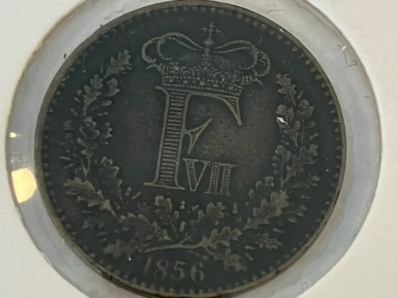 Billede 2 - 1 Skilling 1856 Danmark