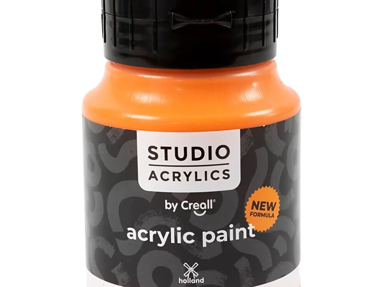 Billede 1 - Creall Studio Akrylmaling, halvdækkende, orange (09), 500ml/ 1 fl.