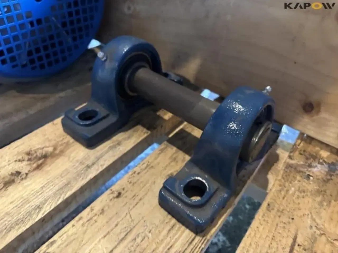 Billede 9 - - - - Elmotor og remskiver