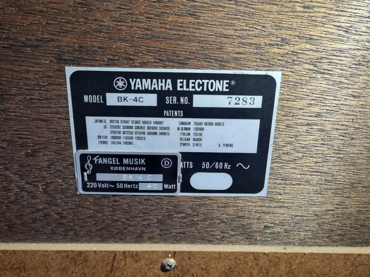 Billede 2 - Yamaha elorgel