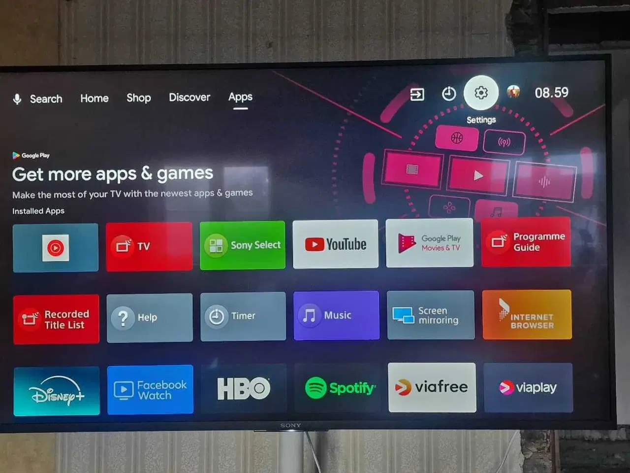 Billede 4 - Sony Bravia 4K 55" Android Smart tv. 