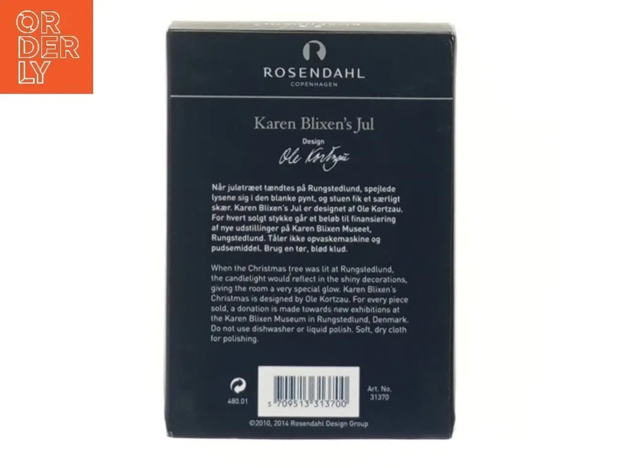 Billede 3 - Karen Blixen&#39;s Jul dekoration fra Rosendahl (str. Ø 6 cm)