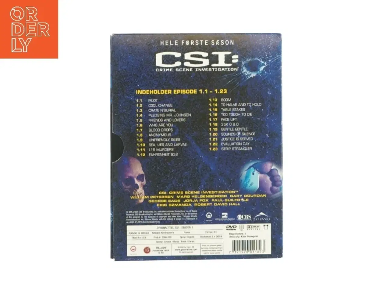Billede 2 - CSI, sæson 1 (DVD)