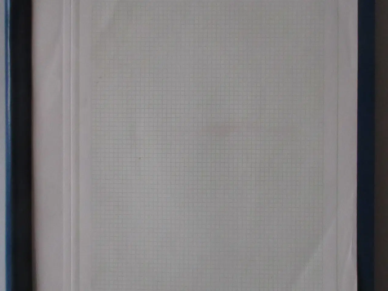 Billede 3 - Blå springbind inkl 30 blanke sider