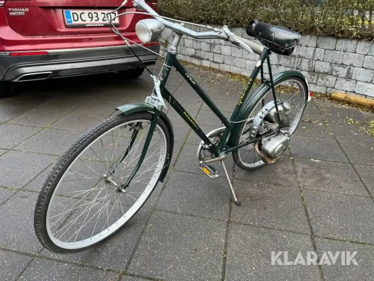 Billede 1 - Veteran knallert Raleight med cyclemaster made in 