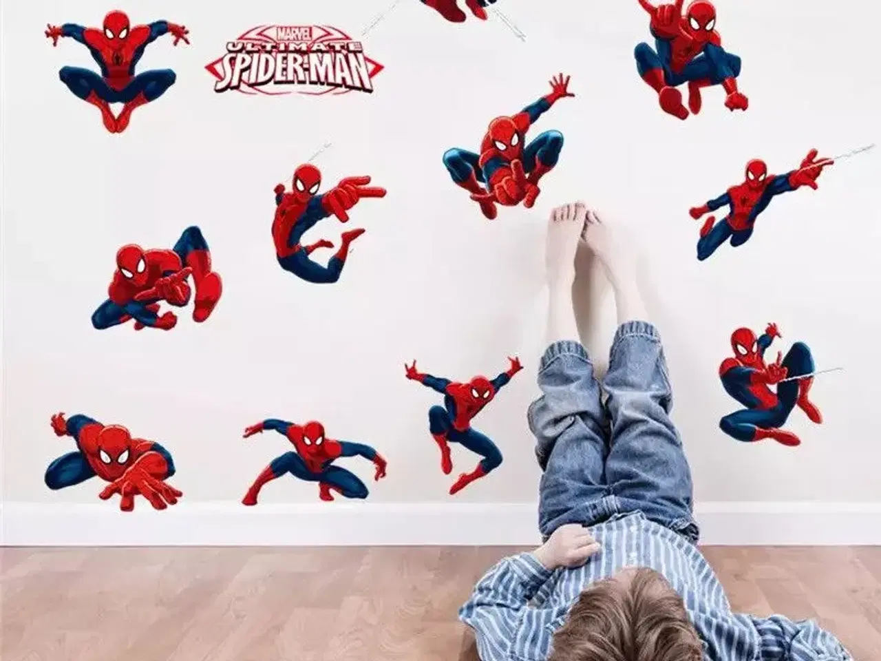 Billede 6 - Spiderman wallstickers wallsticker med Spiderman