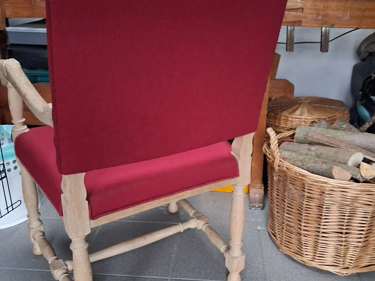 Billede 3 - Stole med armlæn, barnestole, fodskammel