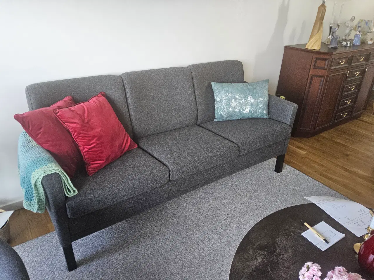 Billede 3 - Flot 3 personers Bundgaard sofa- model Milos