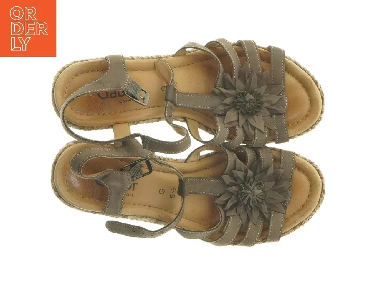 Billede 4 - Kvinders wedges sandaler fra Gabor (str. 38 )