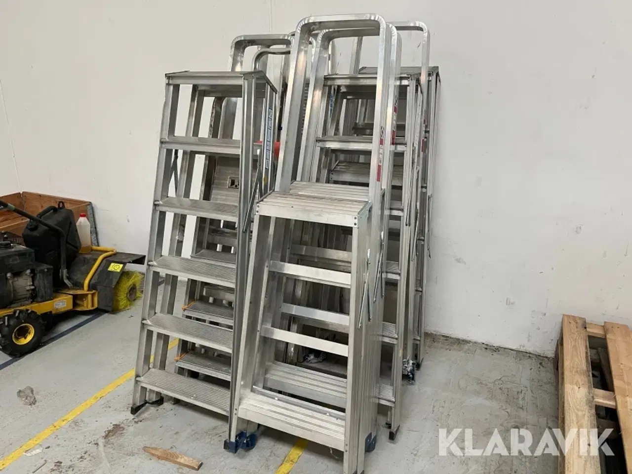 Billede 1 - LOT: Stiger Wibe, Press & Svets, Hasbro Trappestiger 11 styk