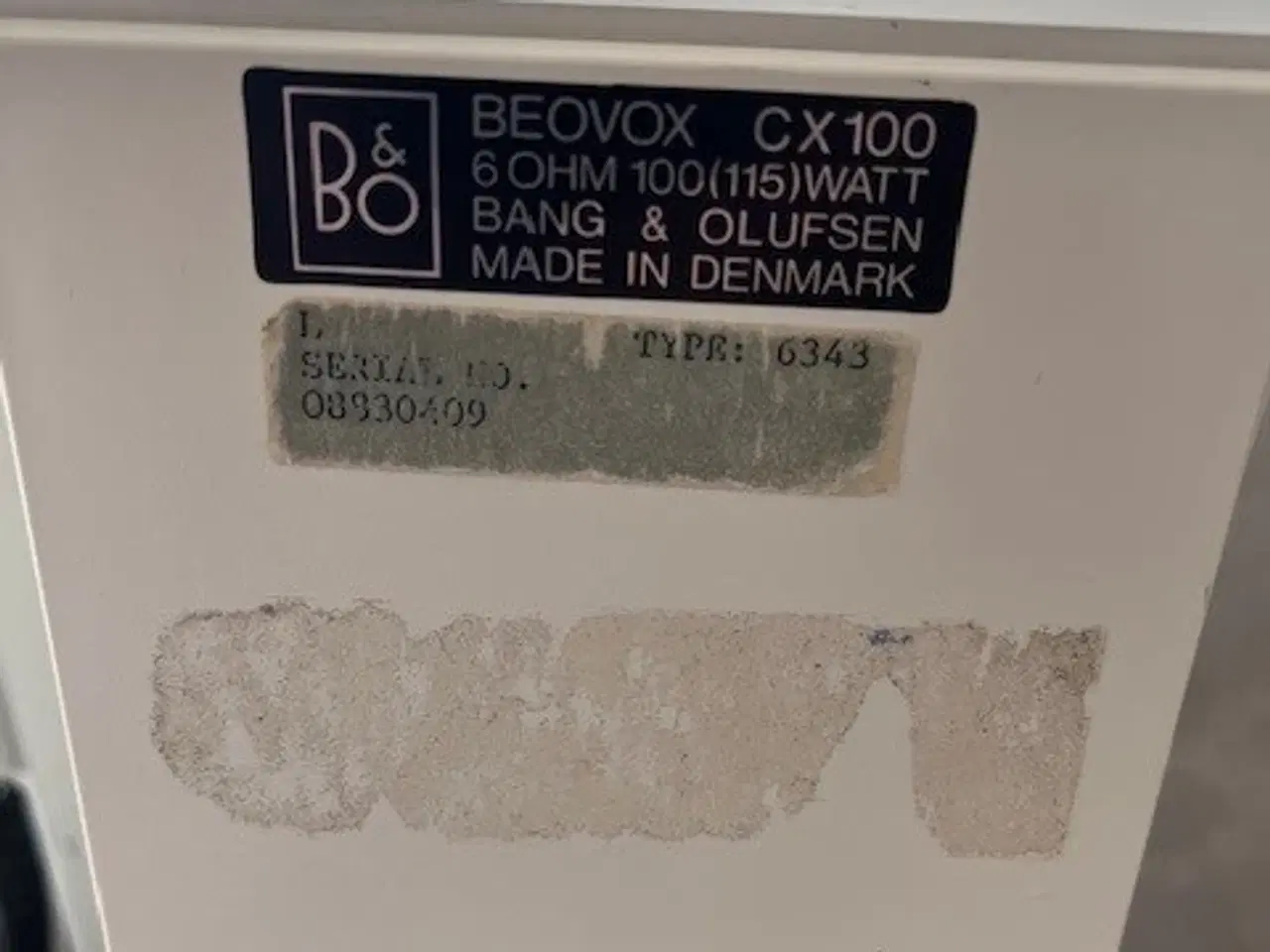 Billede 3 - Bang & Olufsen Beovox CX100 højttalere HVID 995,00