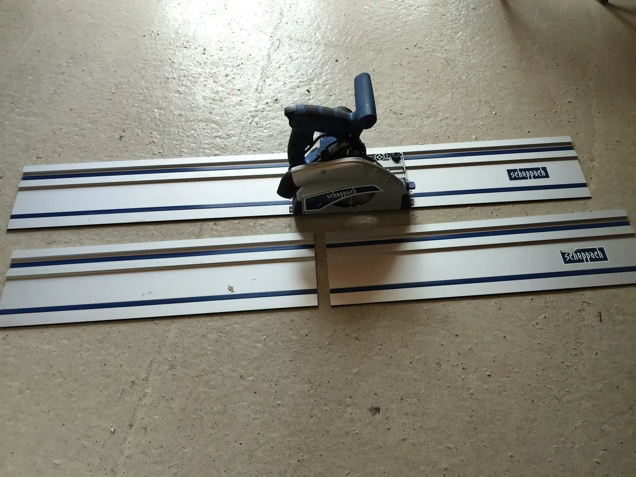 Billede 1 - Sheppach Dyksav / Rundsav med extra skinner 