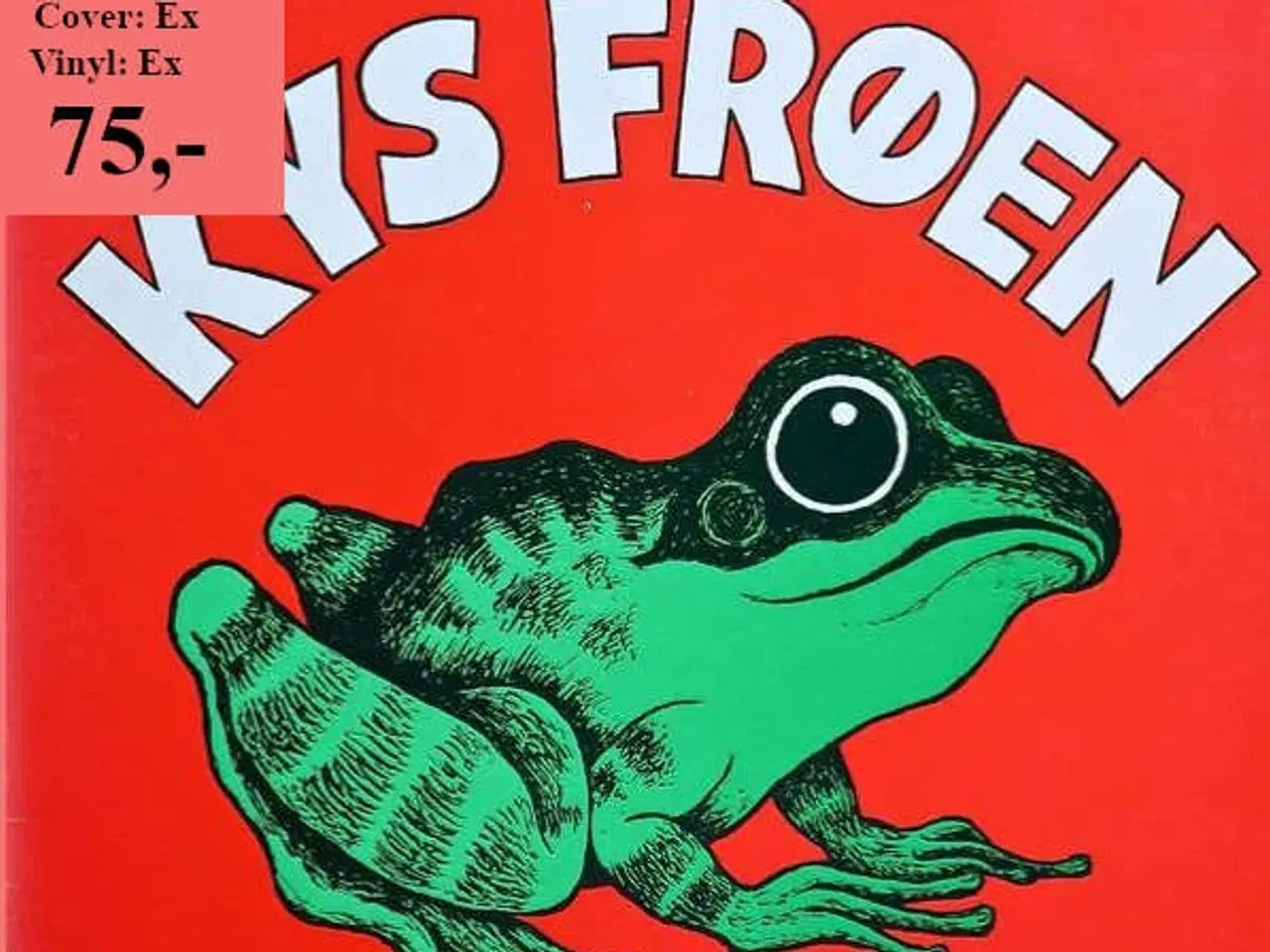 Billede 1 - Troels Trier: Kys Frøen, vinyl LP