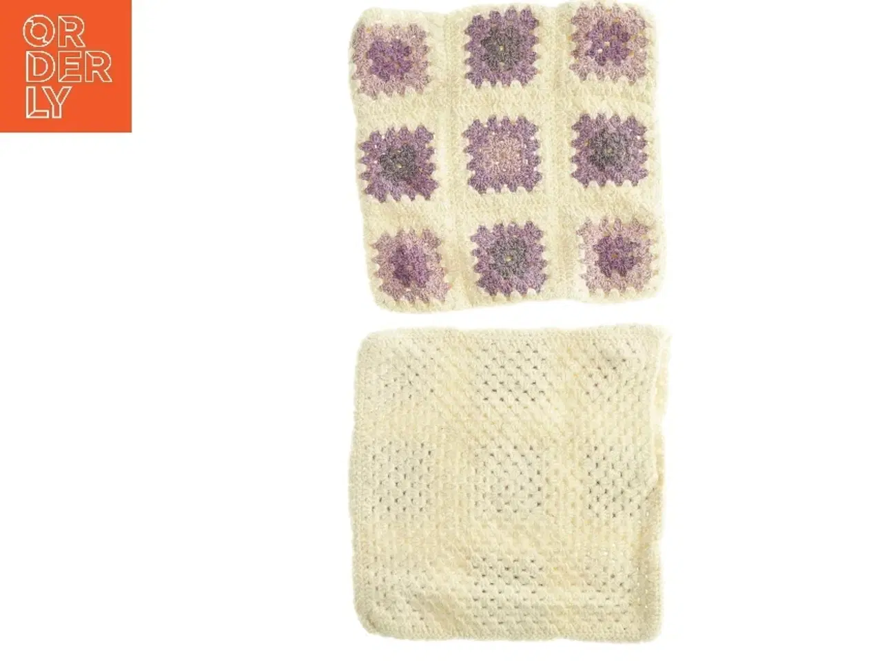 Billede 2 - Håndlavet hæklede pudebetræk (str. 36 x 36 cm)