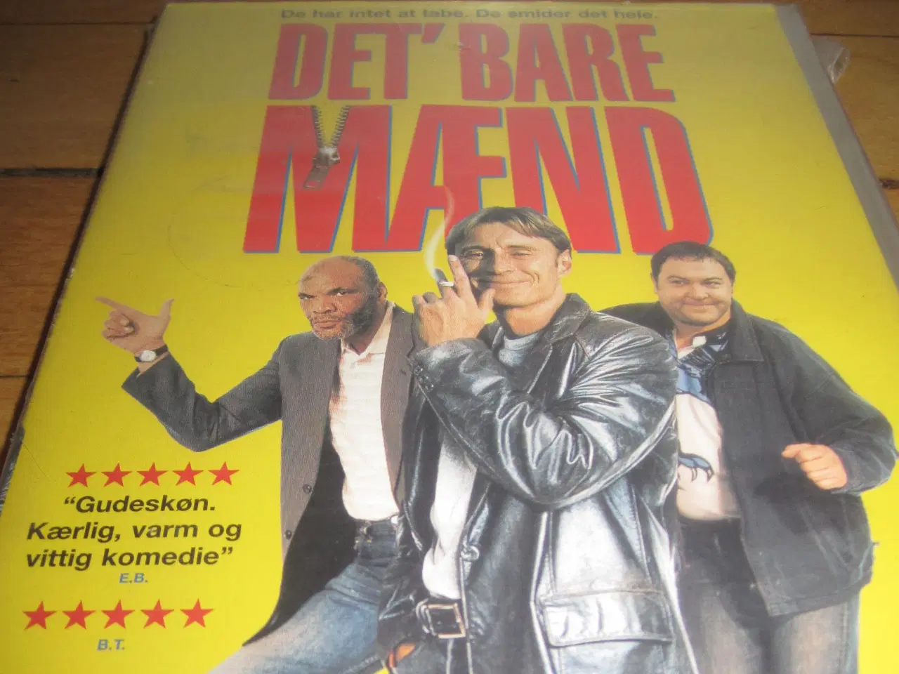 Billede 1 - DET` BARE MÆND 1997. Ny i folie.