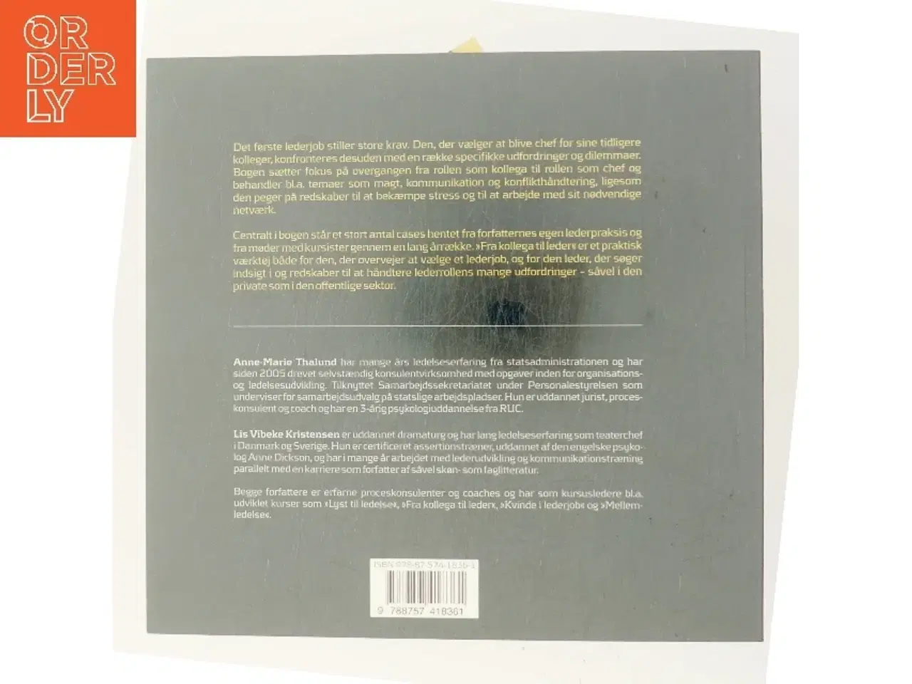 Billede 3 - Fra kollega til leder : en bog om ledelse (Bog)