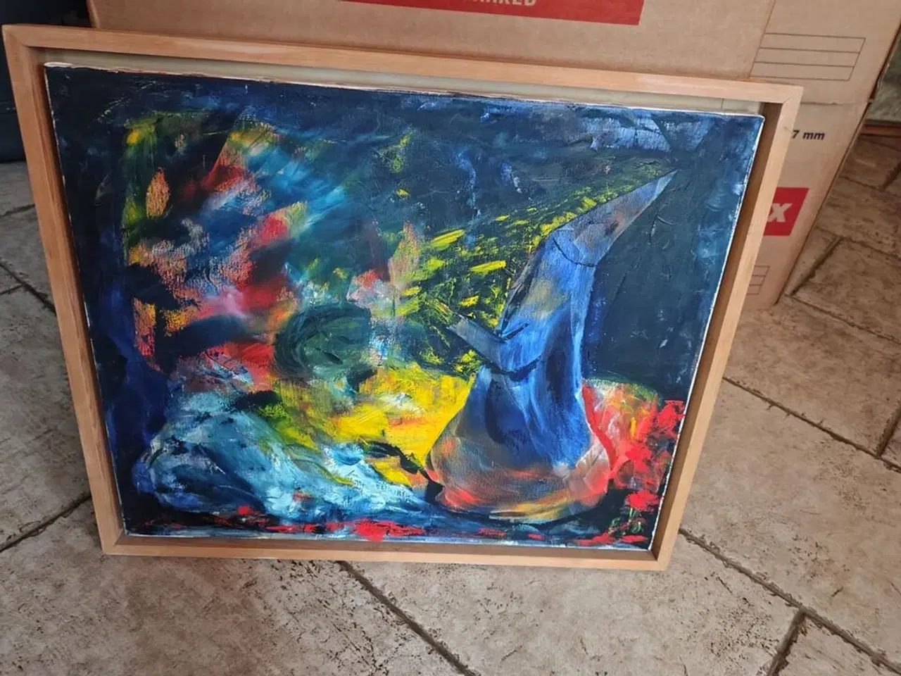 Billede 1 - Maleri SIGN. E. V. (ERIK VITCETZ)